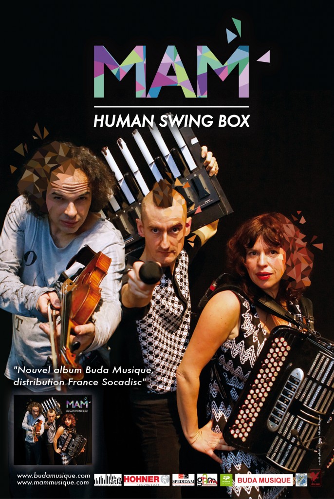 AFFICHE MAM -HUMAN SWING BOX- 60 X 40