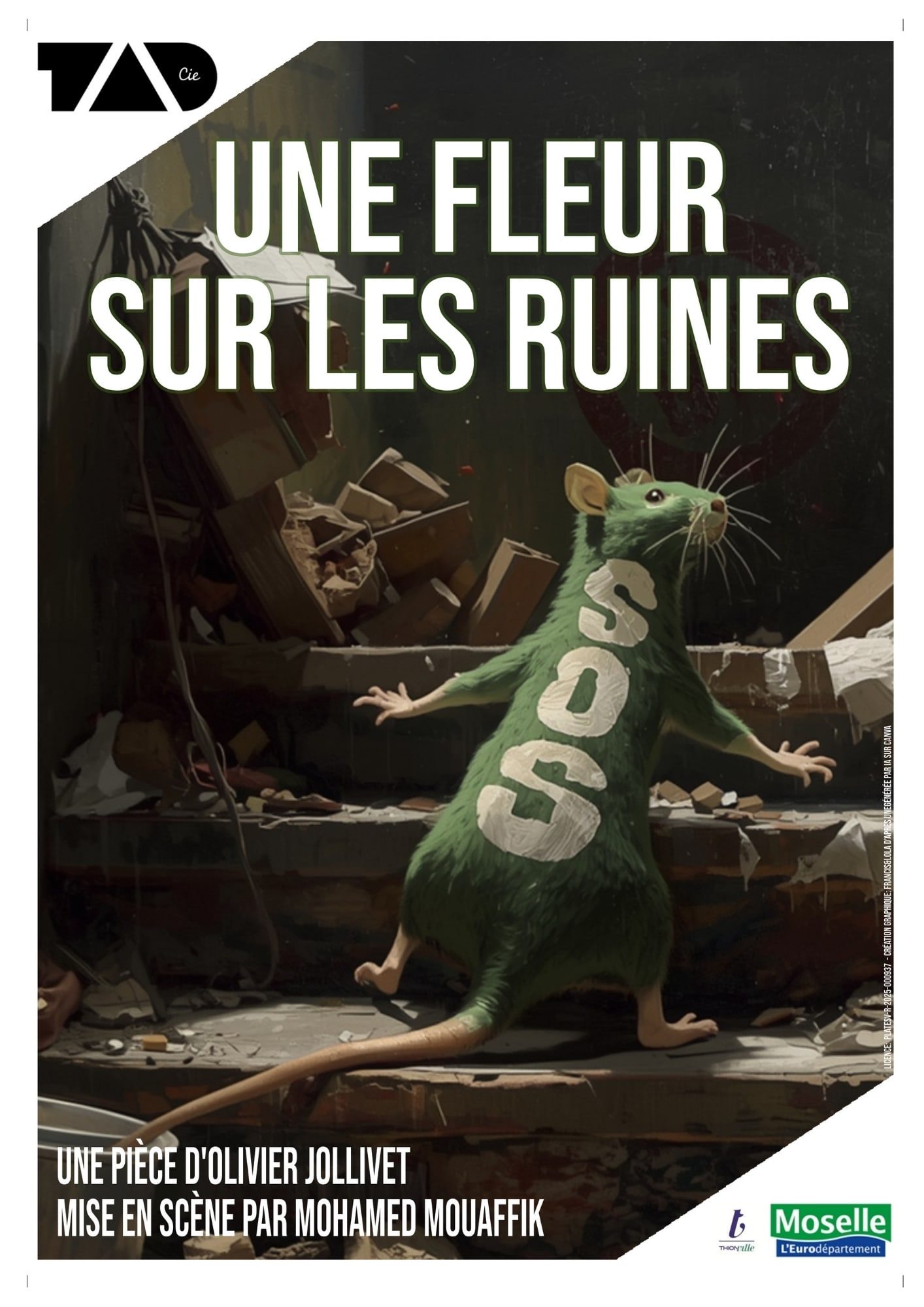 Une fleur sur les ruines – Compagnie Théâtre à Dire – Le Gueulard, café culture à Nilvange