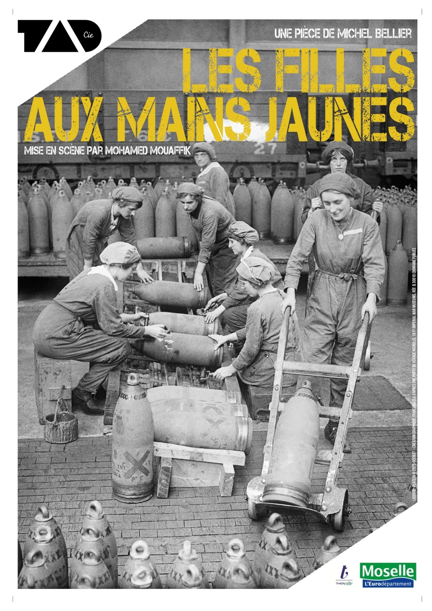 Les Filles aux mains jaunes de Michel Bellier – TAD – Le Gueulard, café culture à Nilvange